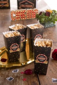 Hollywood Cinema Popcorn - Papier Box 8 St. - Popcorn Box