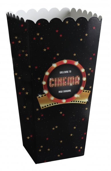 Hollywood Cinema Popcorn - Papier Box 8 St. - Popcorn Box