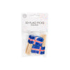 Mini bâtons de drapeau d'Islande