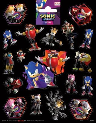 Kleber - Sticker Set Sonic - Sticker