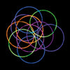 Glow stick necklaces 10 pieces