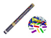Color mixed confetti and streamers cannon