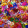 Künstliche Konfetti Multicolor Zahl 15