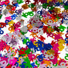 Künstliche Konfetti Multicolor Zahl 16