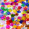 Künstliche Konfetti Multicolor Zahl 90