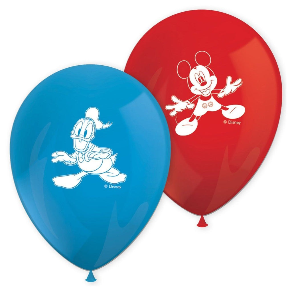 Mickey Mouse / Donald Duck Latex Ballon farbig - Latex bedruckt