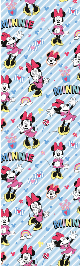 Minnie Mouse Geschenkpapier 2m x 70cm (1 Rolle) - Geschenkpapier