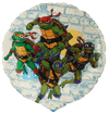 Ninja Turtles Ballon (mit Helium gefüllt)