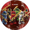 Assiette en carton Ninjago 