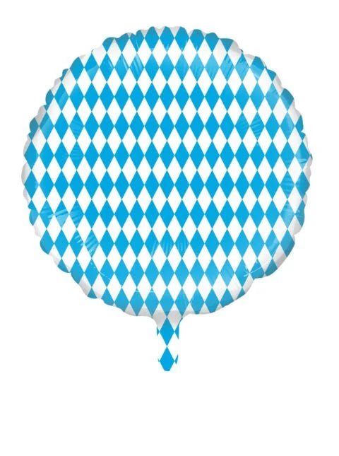 Oktoberfest Fahne Ballon (mit Helium gefüllt) - Rund Ballon helium