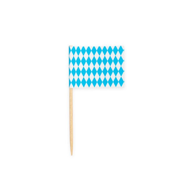 Oktoberfest Mini Fahnen Sticks - Flaggen Sticks