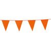 Orange Wimpelkette - Girlande