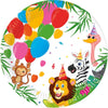 Assiette en carton Joyeux anniversaire 
