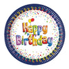 Paper Plate Happy Birthday