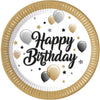 Paper plate Happy Birthday Milestone