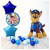Paw Patrol Chase Happy Birthday Ballon Bouquet (mit Helium gefüllt)