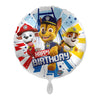 Paw Patrol Happy Birthday Balloon (filled with helium) 