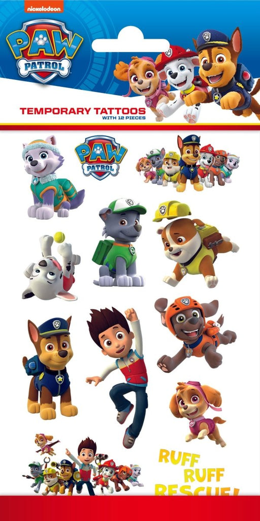 Paw Patrol Tattoos temporär - Temporäre Tattoos