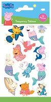 Tatouages ​​temporaires Peppa Pig