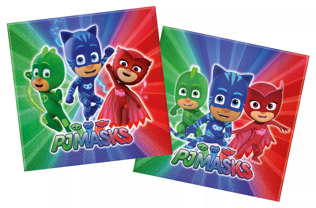 PJ Mask Papier Servietten - Servietten