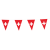 Chaîne de fanions drapeau suisse - guirlande