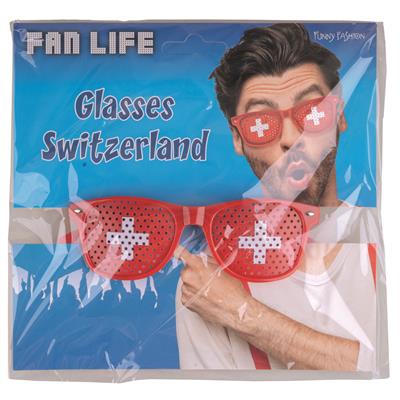 Schweizer Fan Brille - Brillen