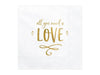 Servietten All you need is LOVE