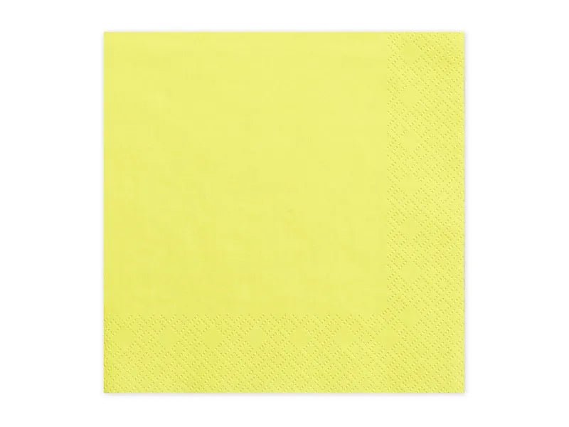 Servietten gelb - Servietten