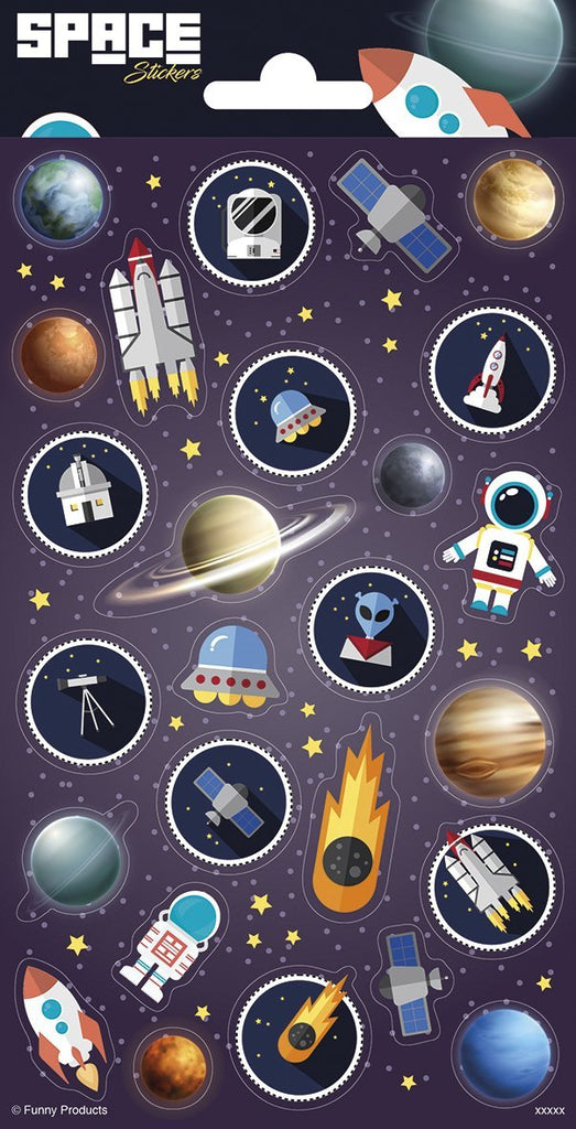 Space Rakete Weltraum Stickers - Sticker