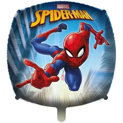 Spider Man Ballon (mit Helium gefüllt) - LIscenced klein