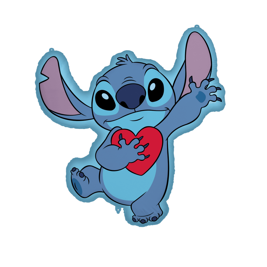 Stitch Ballon (mit Helium gefüllt) - Folienballon helium