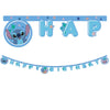 Stitch Happy Birthday Fahnen Banner