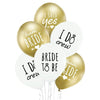 Team Bride - i said yes - i do crew Ballon