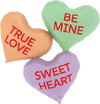 True Love - Be Mine - Sweet Heart - Cutie - I Love you - xoxo Herze Ballone (mit Helium gefüllt)