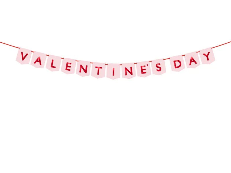 Valentinstag Banner Girlande - Girlanden Banner