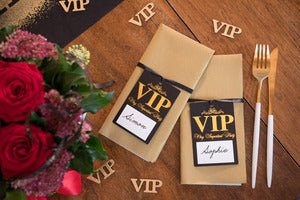 VIP Party - Namenschild Lanyards Band - Namensschild