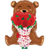Ballon XL Big Hug Bear (Teddy) (rempli d'hélium)