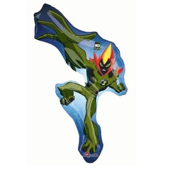 XL Ben Ten Alien Air Force Swampfire (mit Helium gefüllt) - Supershape helium
