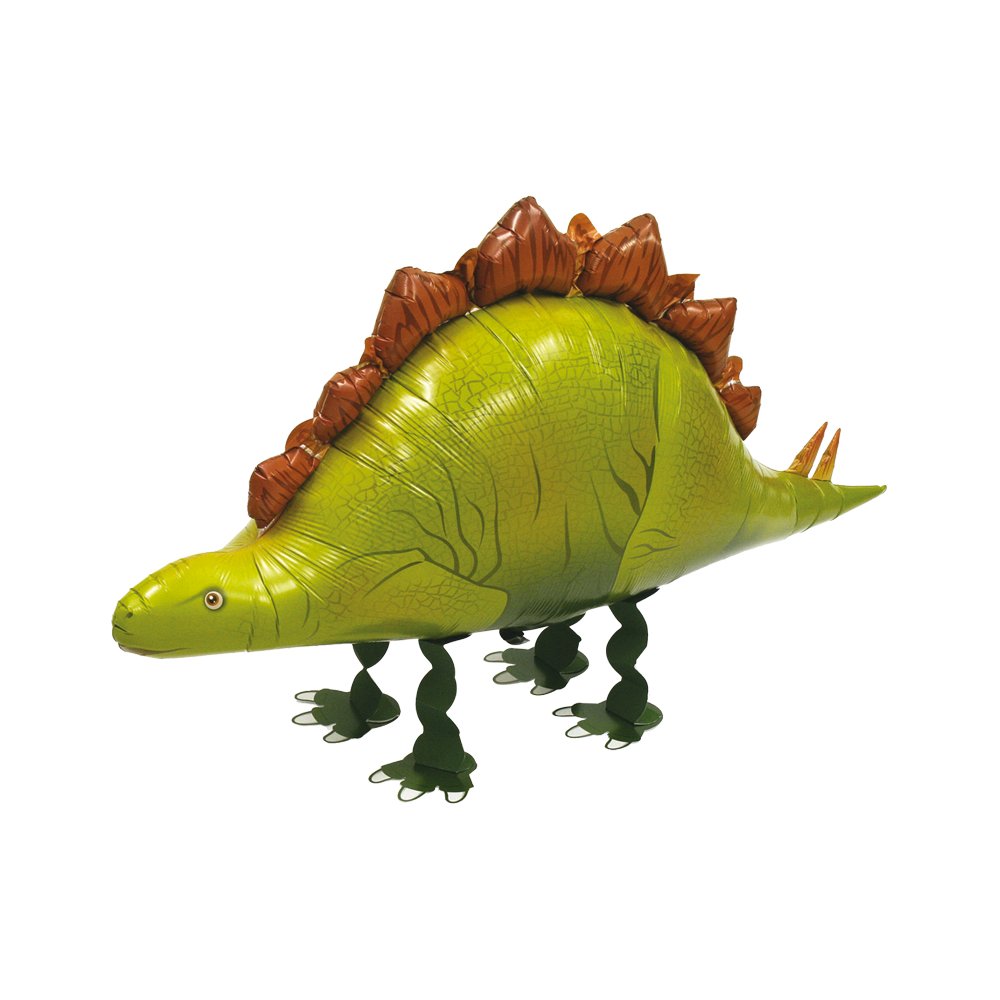 XL Dinosaurier Stegosaurus Air Walker Ballon (mit Helium gefüllt) - Supershape helium