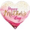 XL Happy Mothers Day Ballon (mit Helium gefüllt)