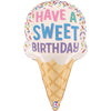 Ballon XL Have a Sweet Birthday (rempli d'hélium) 