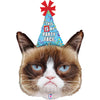 Ballon d'anniversaire XL Cool Cat (rempli d'hélium) 