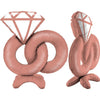 XL Ring Hochzeit Ballon (zum selber aufblasen mit Luft)
