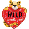 XL Wild About You Ballon (mit Helium gefüllt)