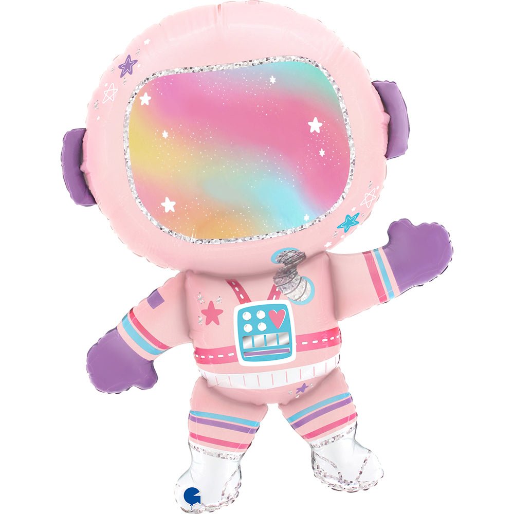 XXL Lady Astronaut Ballon Ballon(mit Helium gefüllt) - Supershape helium