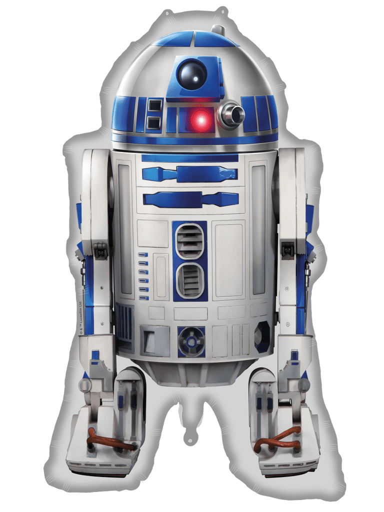 XXL Star Wars R2 - D2 Ballon (mit Helium gefüllt) - Supershape helium