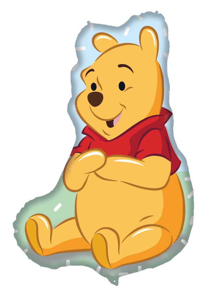 XXL Winnie the Pooh Ballon (mit Helium gefüllt) - Supershape helium