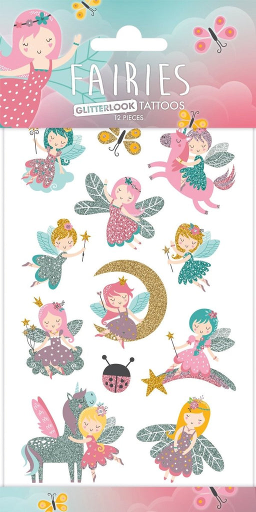 Zahnfee Fairies Tattoos temporär - Temporäre Tattoos