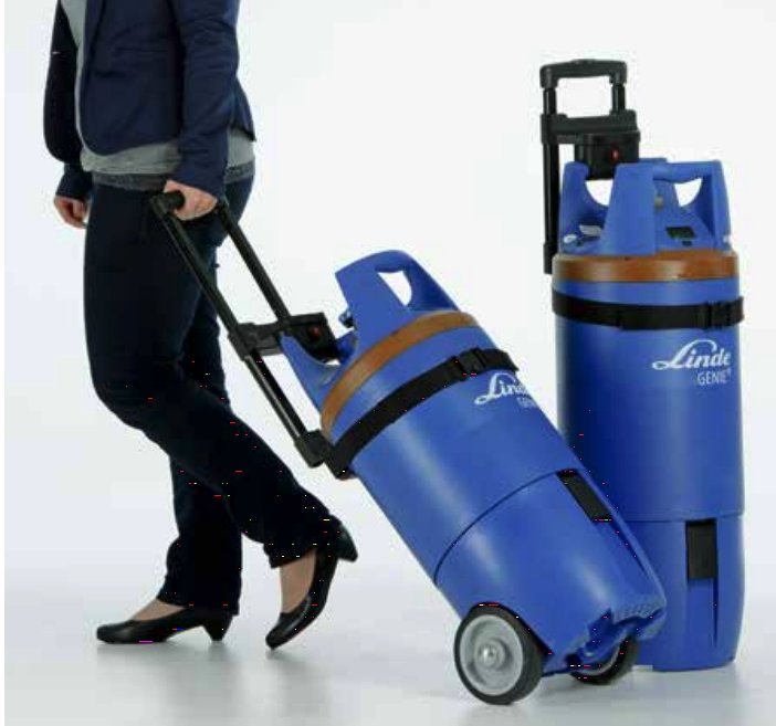 10 Liter Ballon Helium + Abfüll-Ventil + Transportwagen - Helium