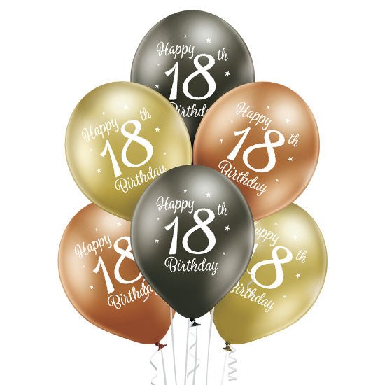 🎈18 Jahre Geburtstag Ballon 🎈 - Latex bedruckt